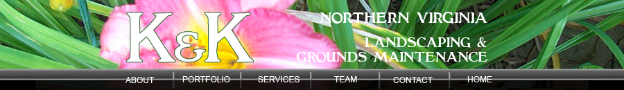 Logo for K & K Lawn Maintenance