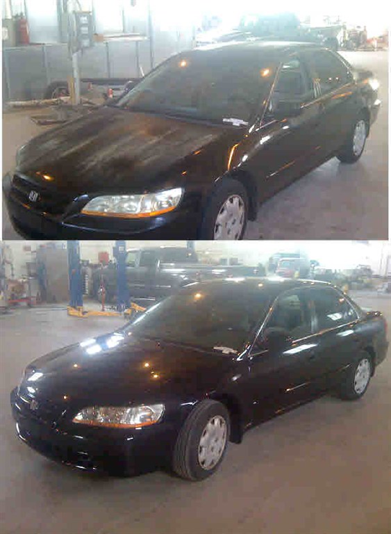 2000 Honda Accord Refinish