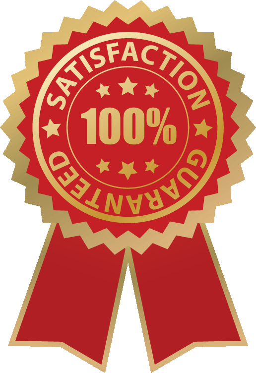 100% Satisfaction Guaranteed!