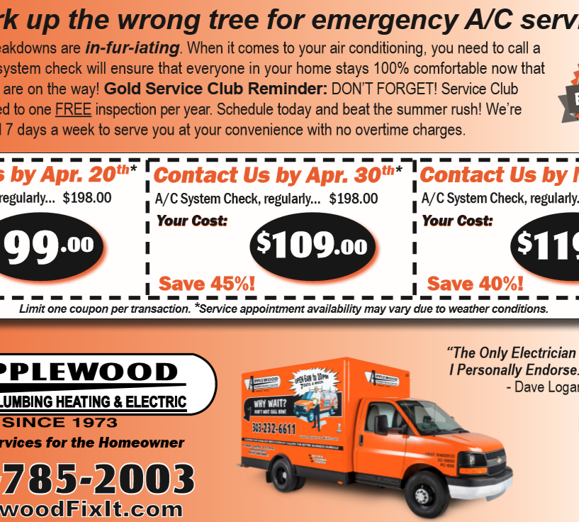 Applewood Plumbing Heating & Electric Reviews Denver, CO Angi