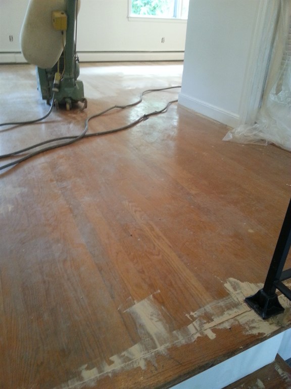 Refinishing Before