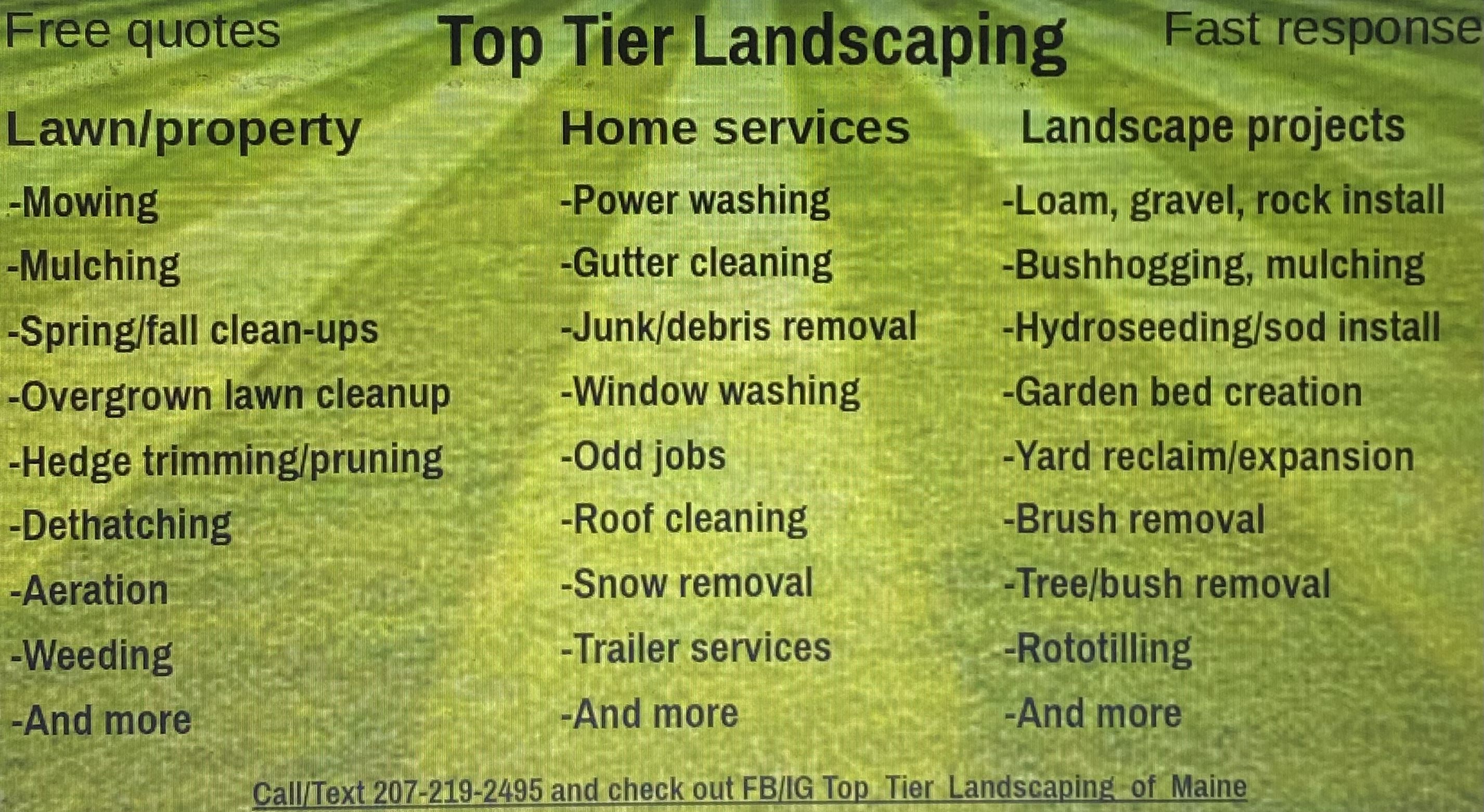 Avatar for Top tier landscaping 