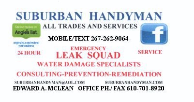 Logo for Suburban Handyman