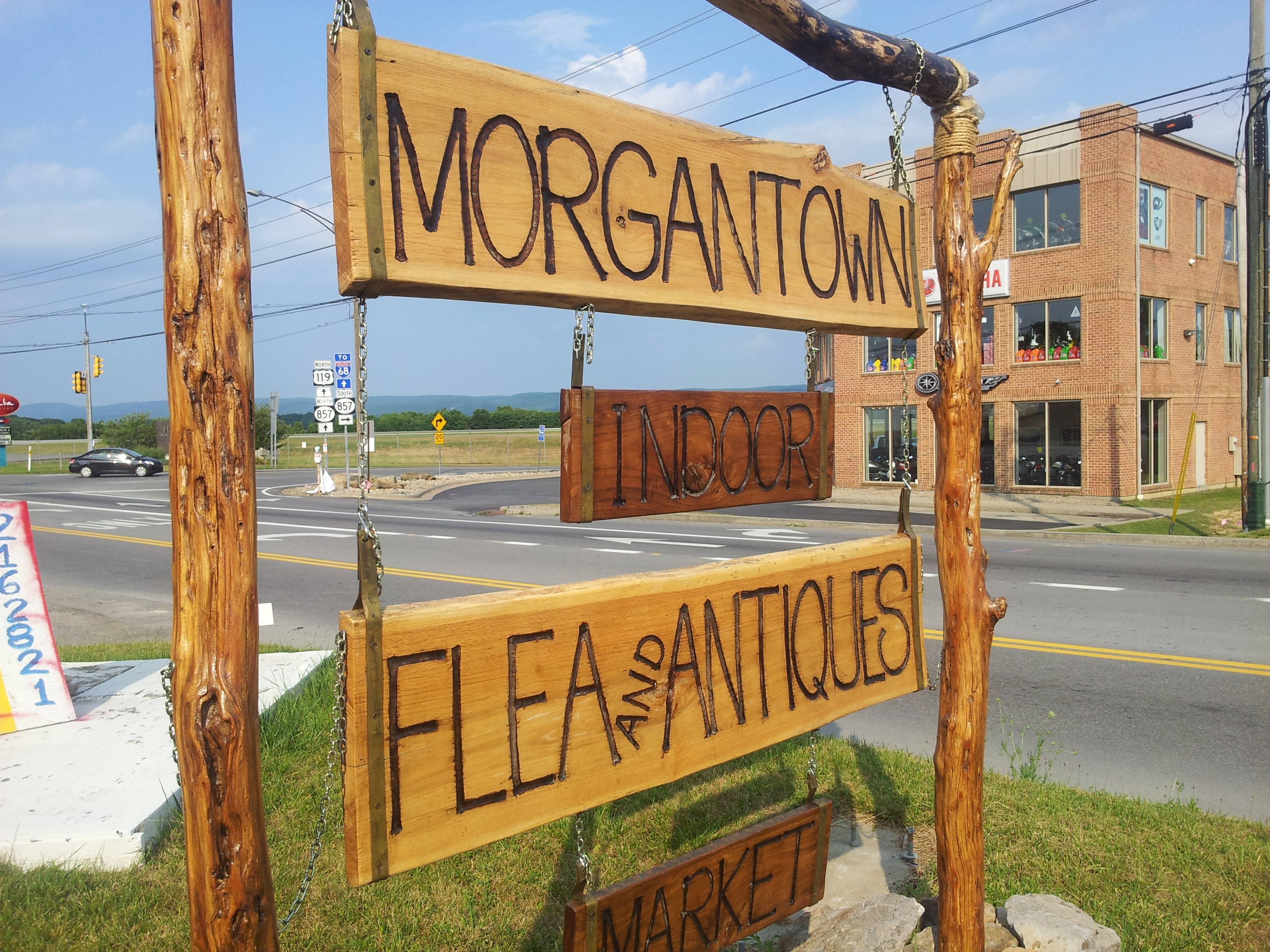 Morgantown Indoor Flea and Antiques Market logo