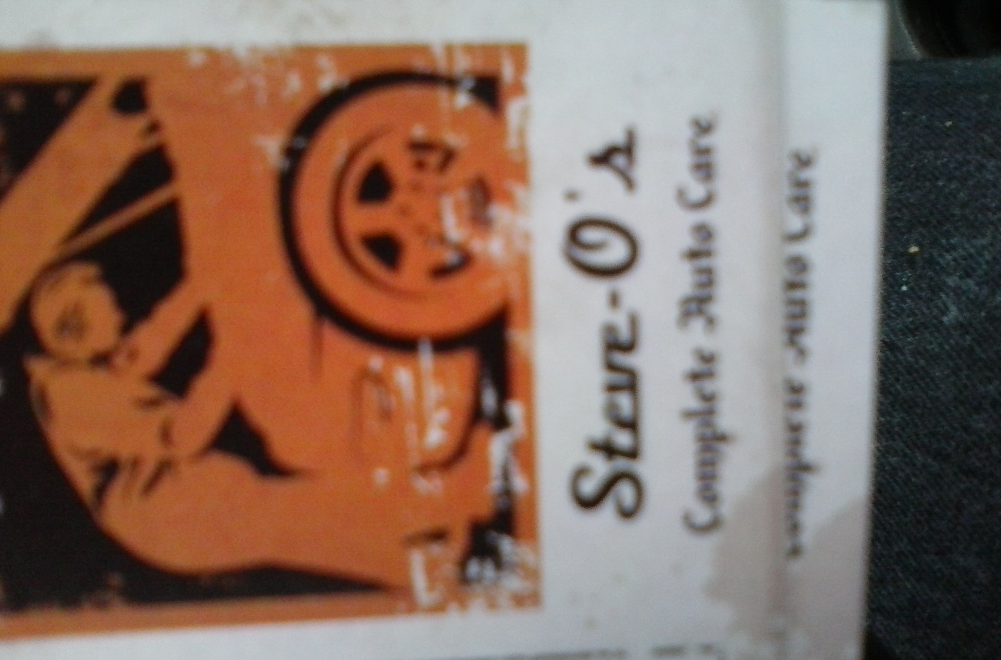 Steve-O's Complete Auto Care logo