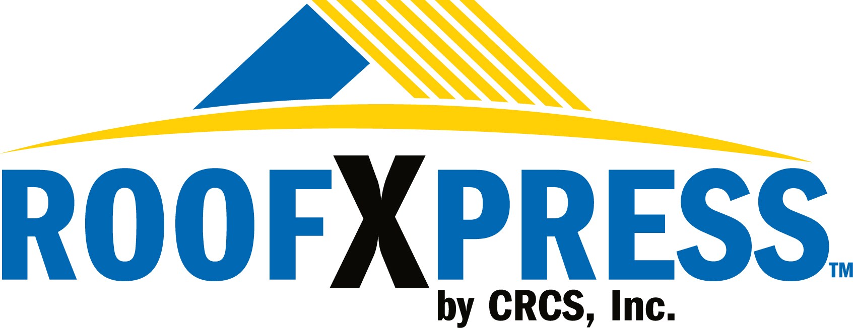 Logo for RoofXpress by CRCS Inc