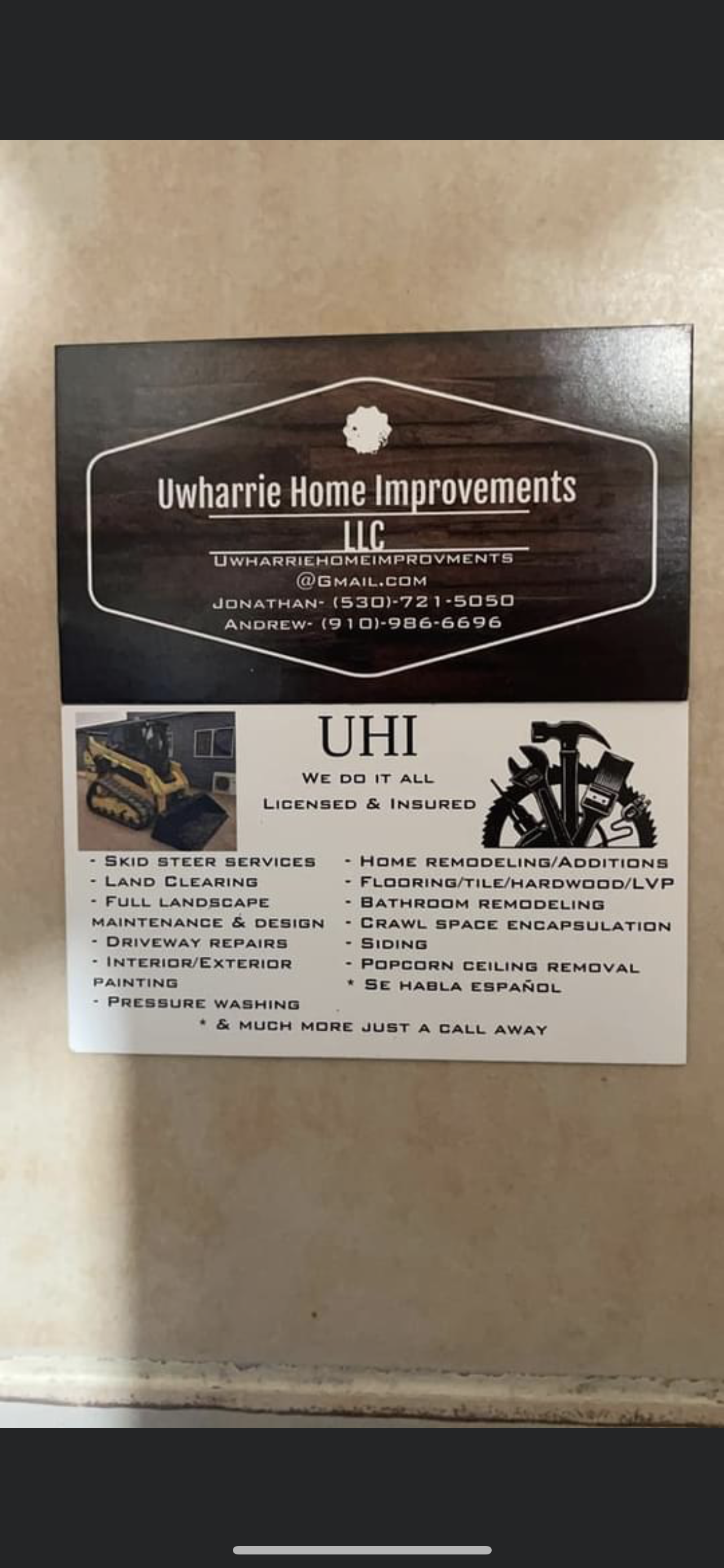 Avatar for Uwharrie Home Improvements 