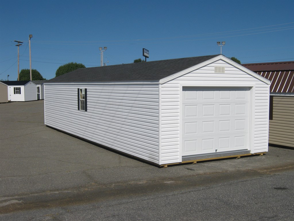 amish built garage