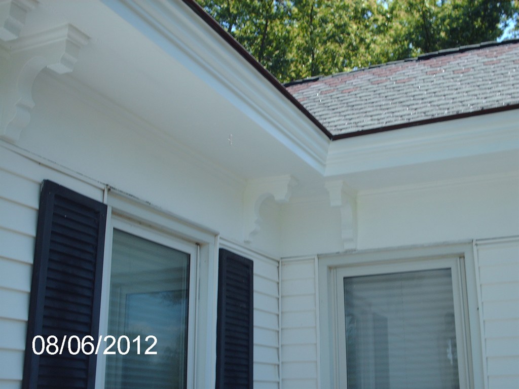 Painted trim work