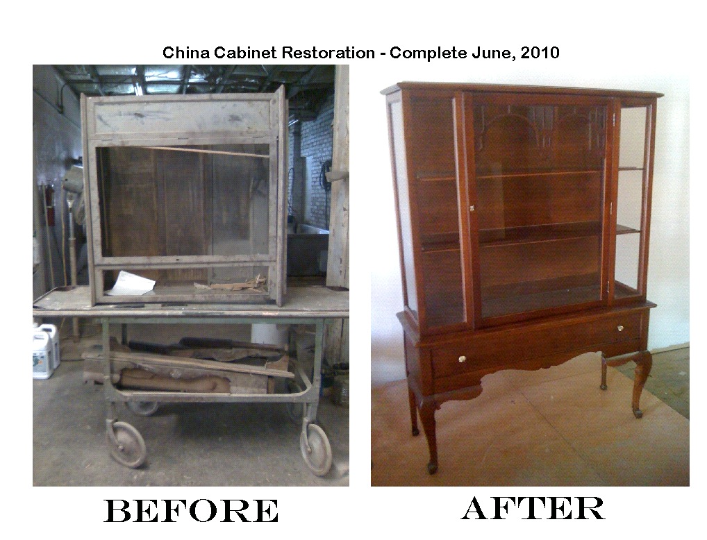 China Cabinet Restoration