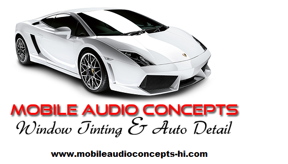 MOBILE AUDIO CONCEPTS WINDOW TINTING and DETAILING logo