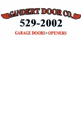 Logo for GANDERT DOOR CO