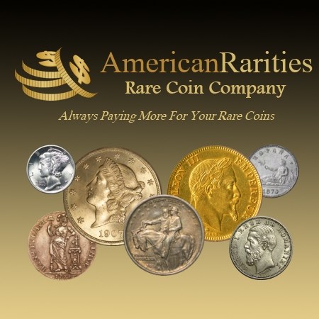American Rarities Rare Coin Company - OR logo