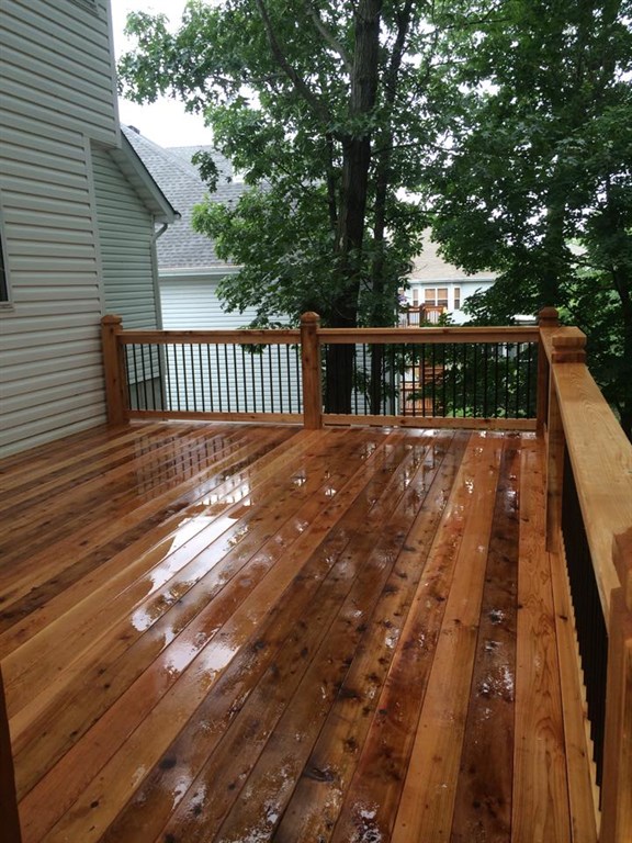 Cedar Decking