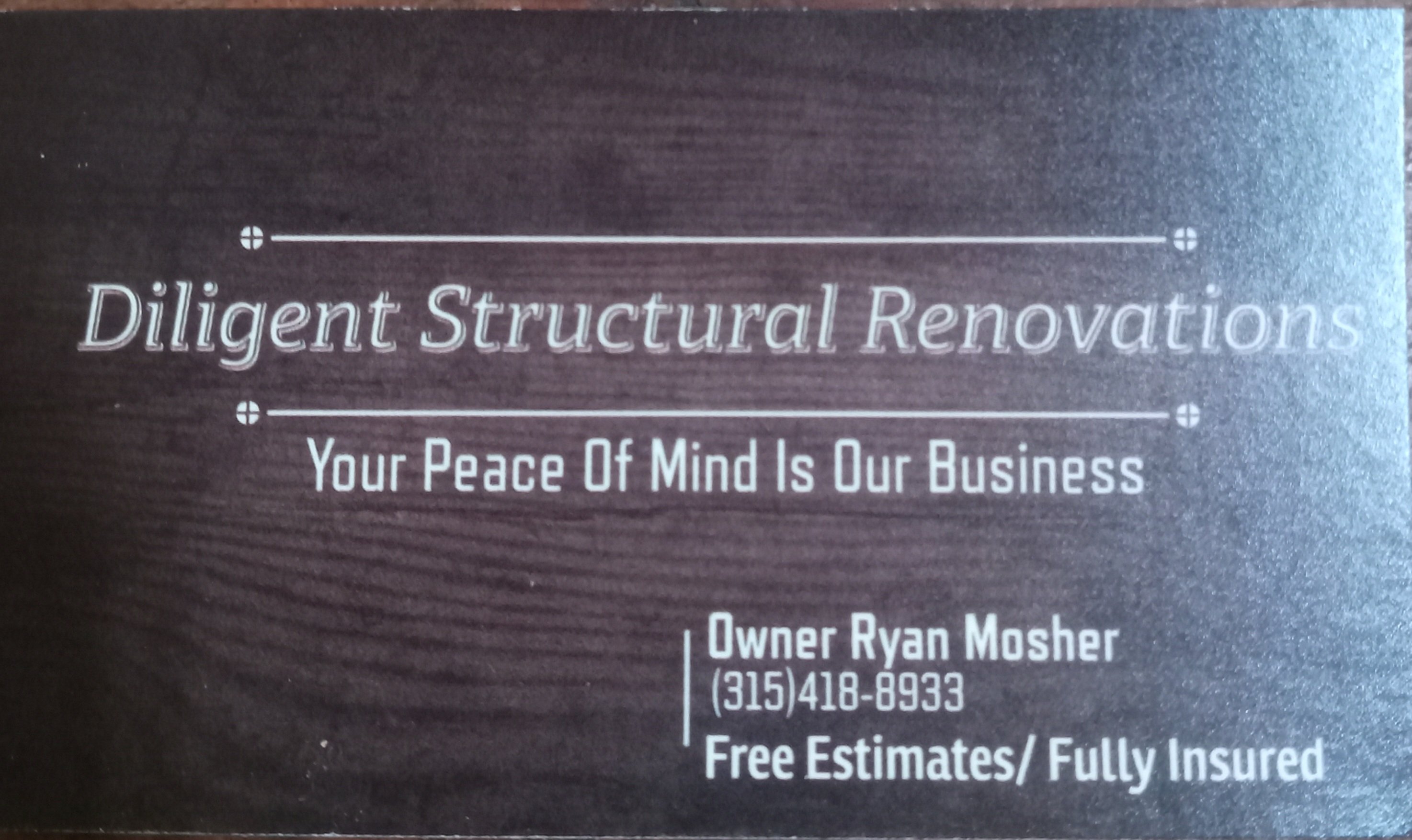 Avatar for Diligent Structural Renovations llc.