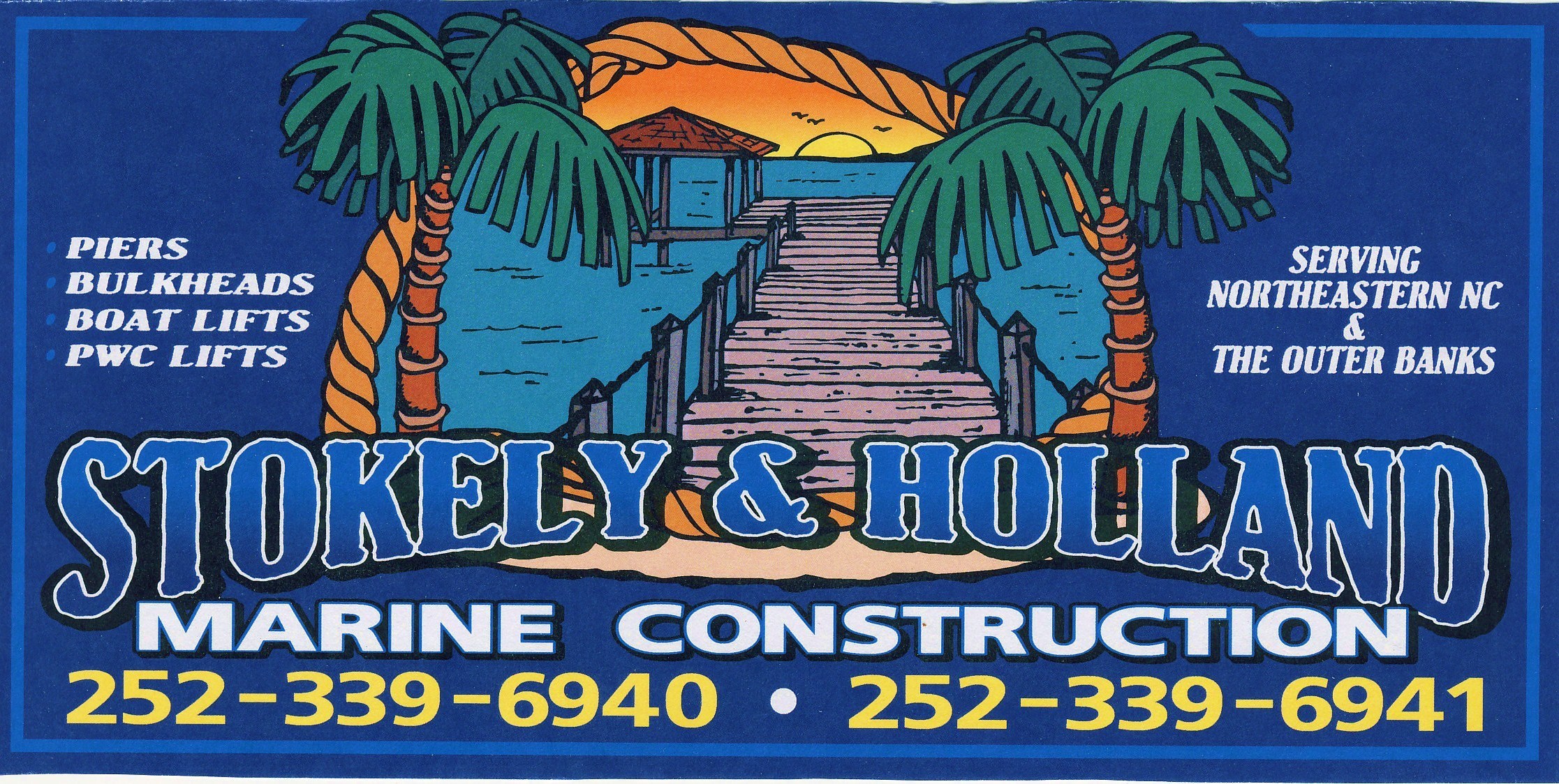Stokely & Holland Marine Construction logo