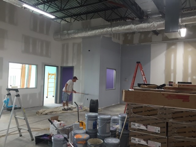 Before - blank slate