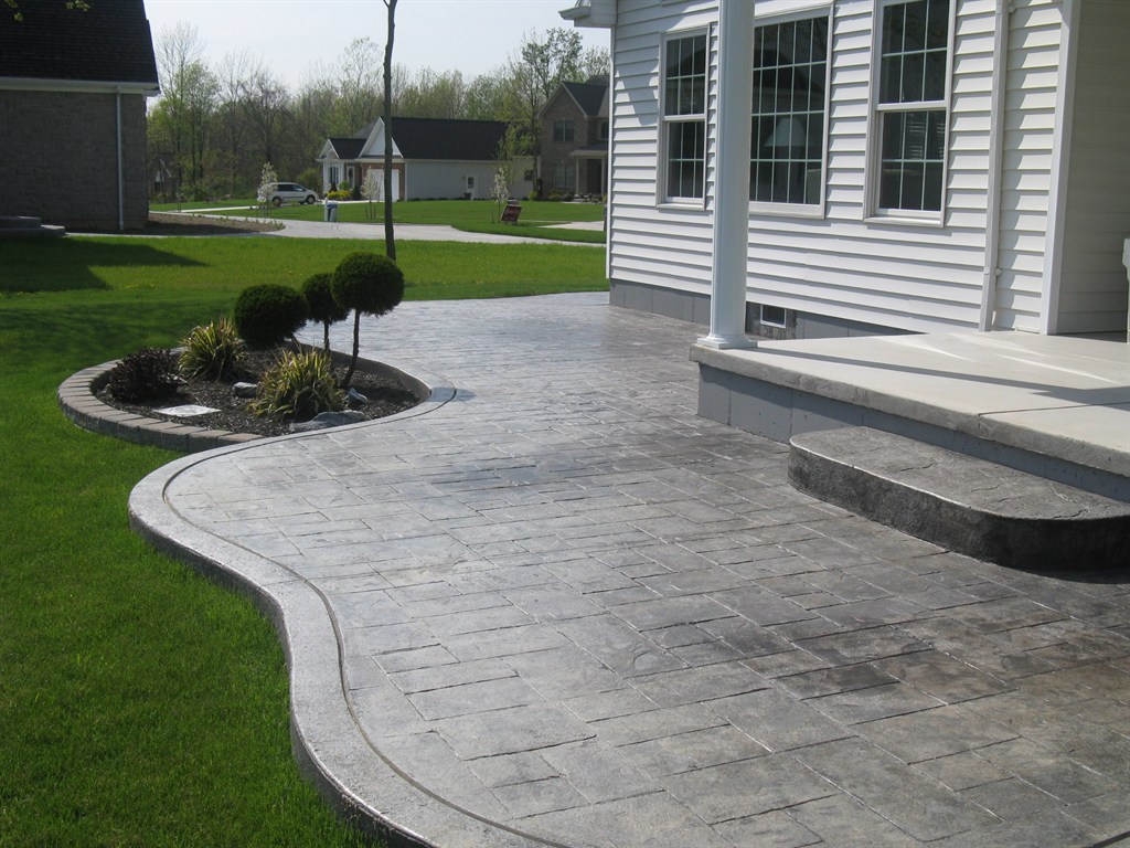 Stamped Patio