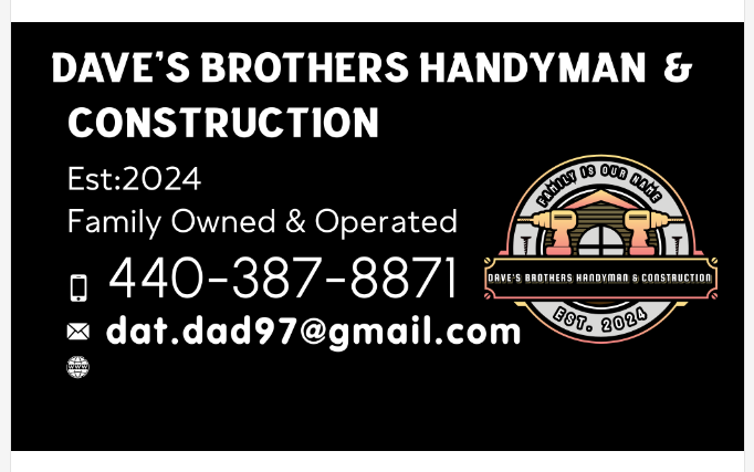 Avatar for Dave's Brothers Handyman & Construction LLC 