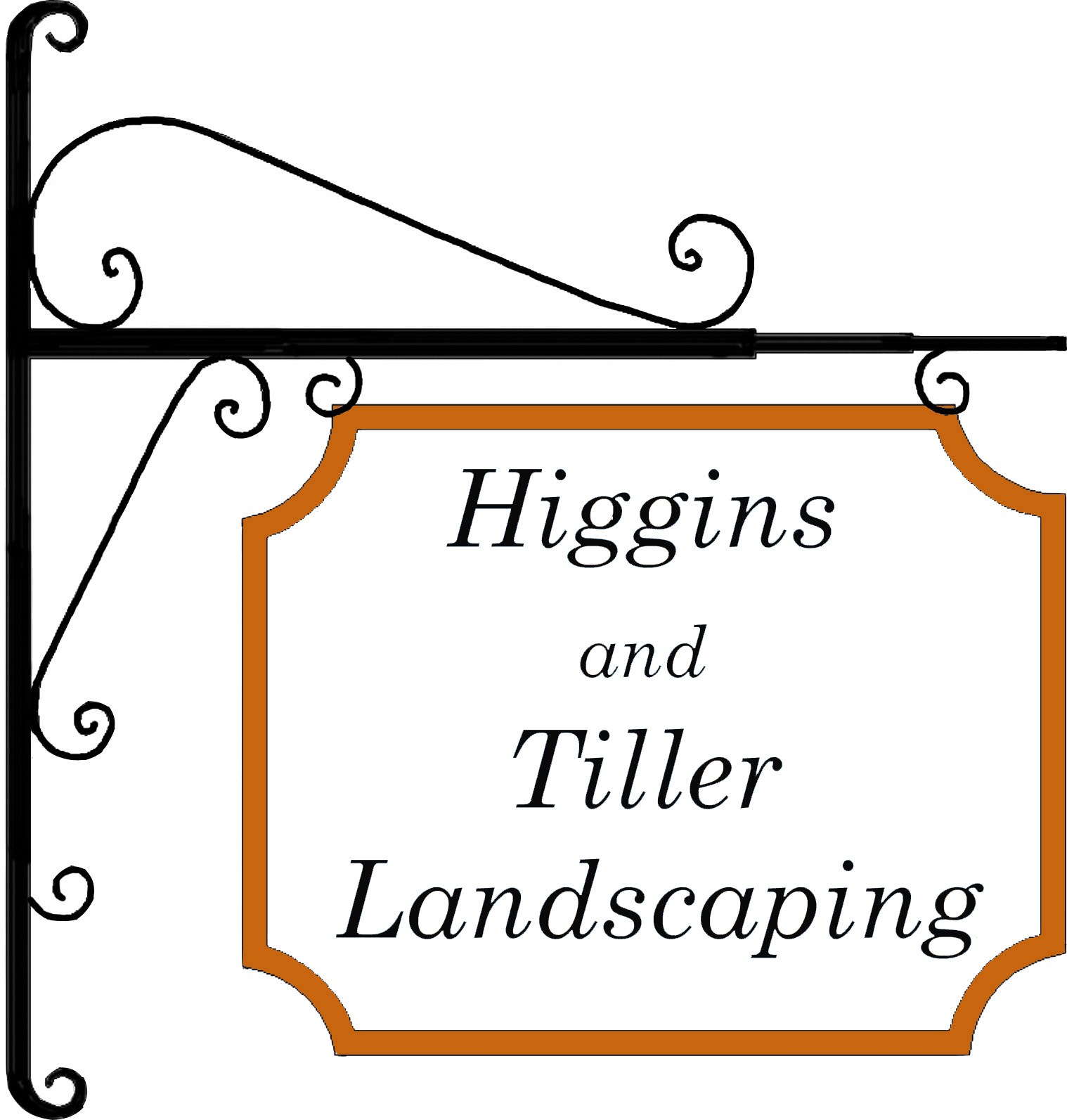 HIGGINS AND TILLER LANDSCAPING logo