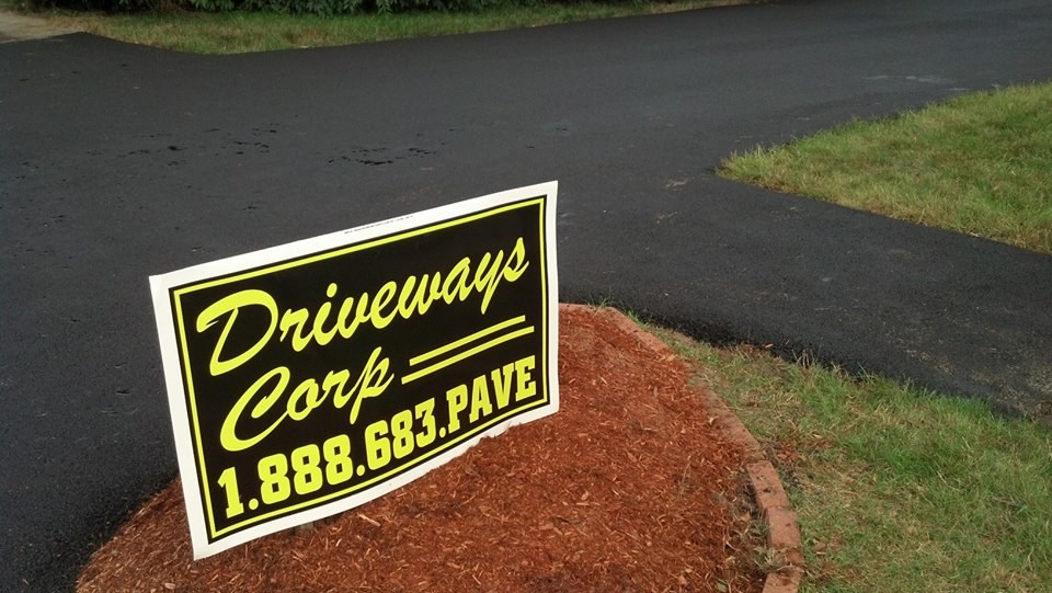 Newly Paved Driveway