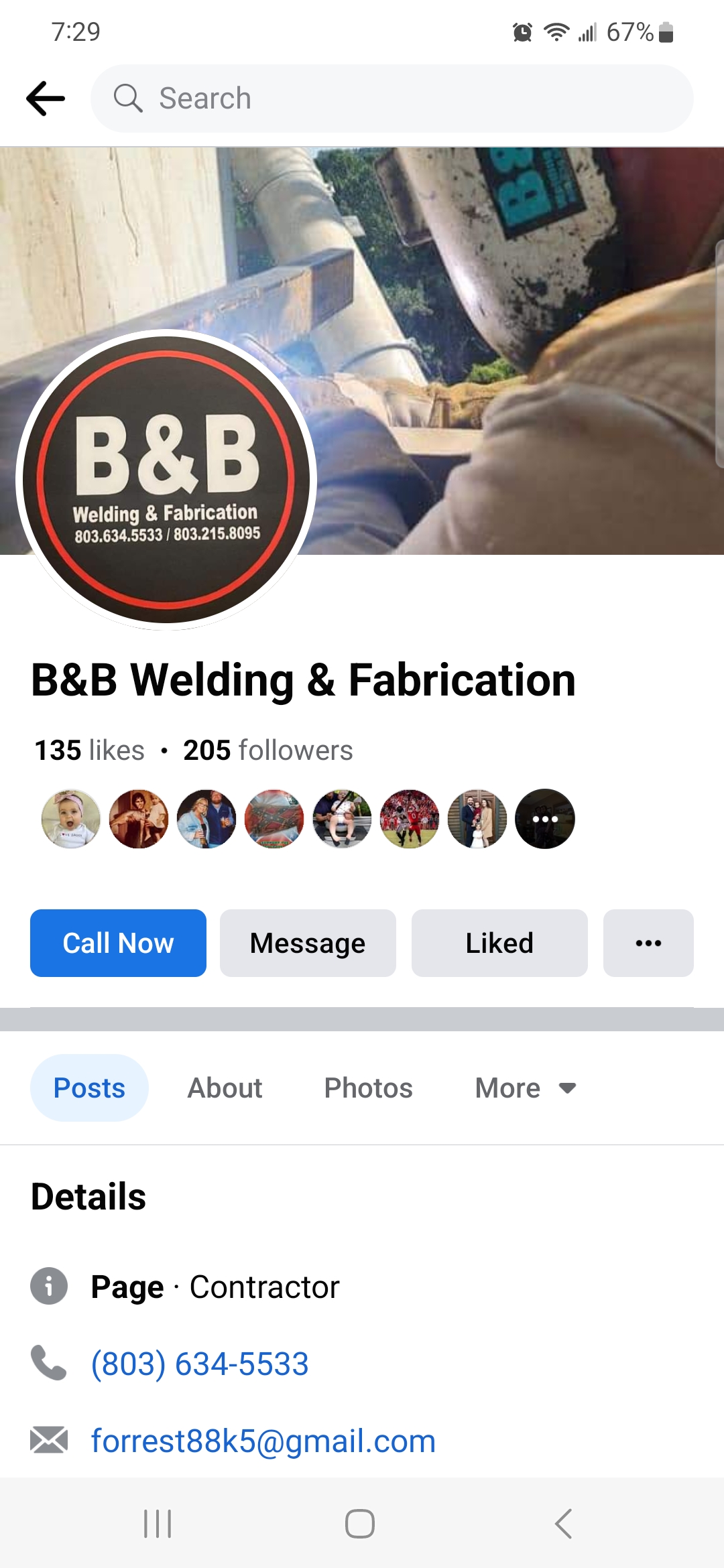 Avatar for B&B Welding & Fabrication