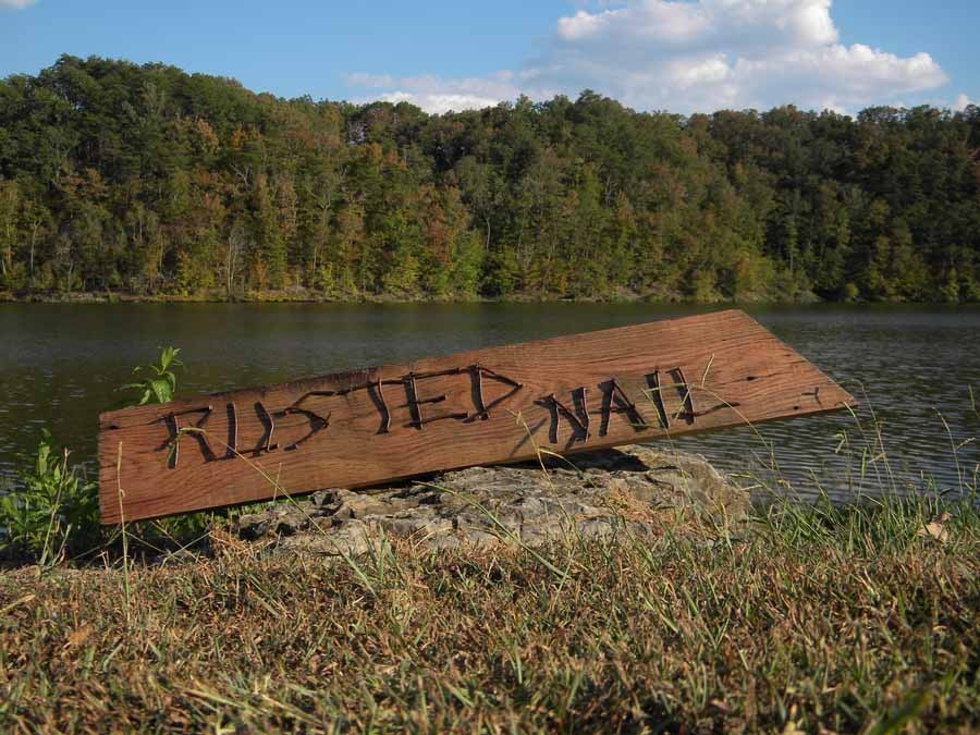 The Rusted Nail logo