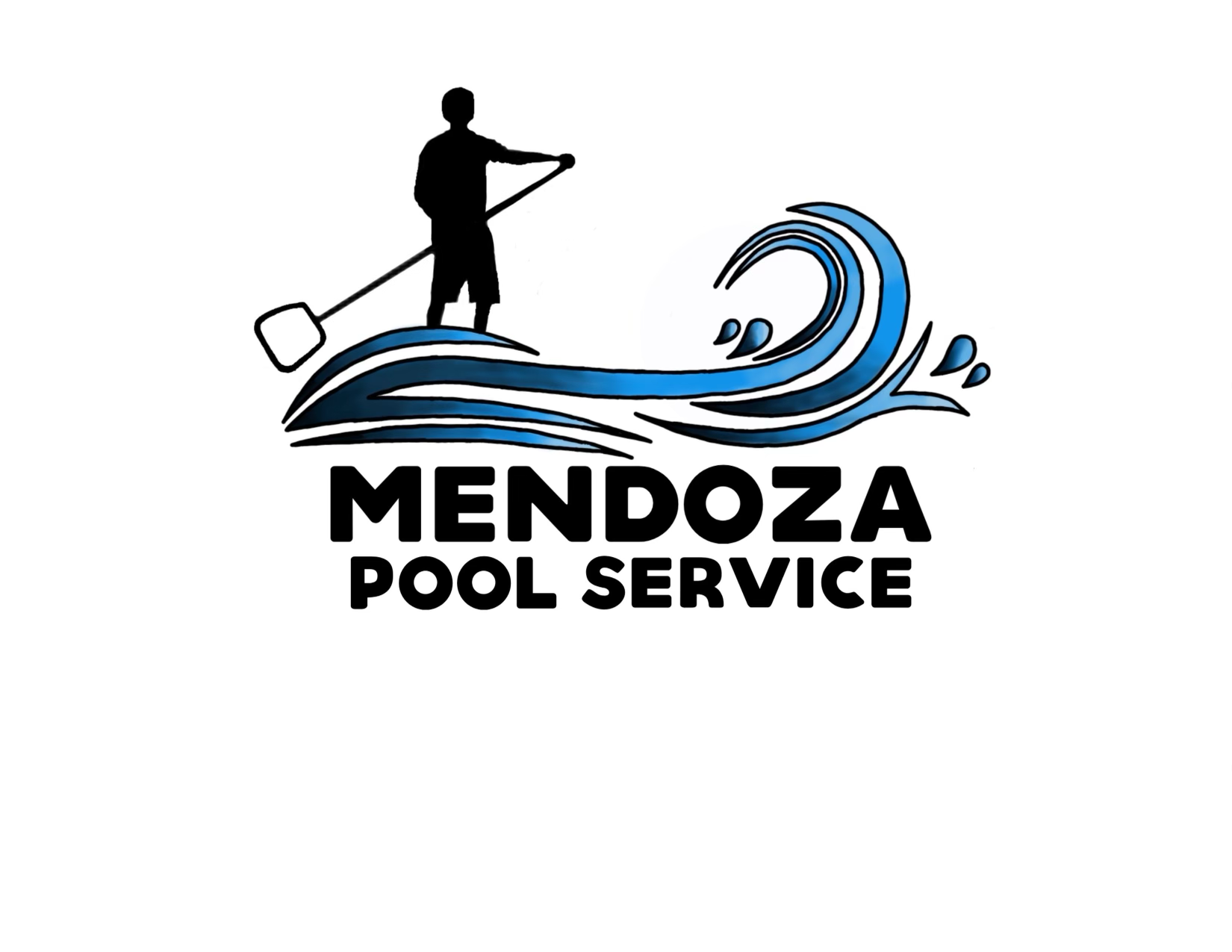 MENDOZA POOL SERVICE logo