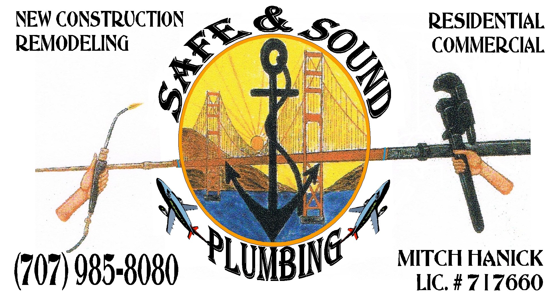 Logo for Safe and Sound Plumbing