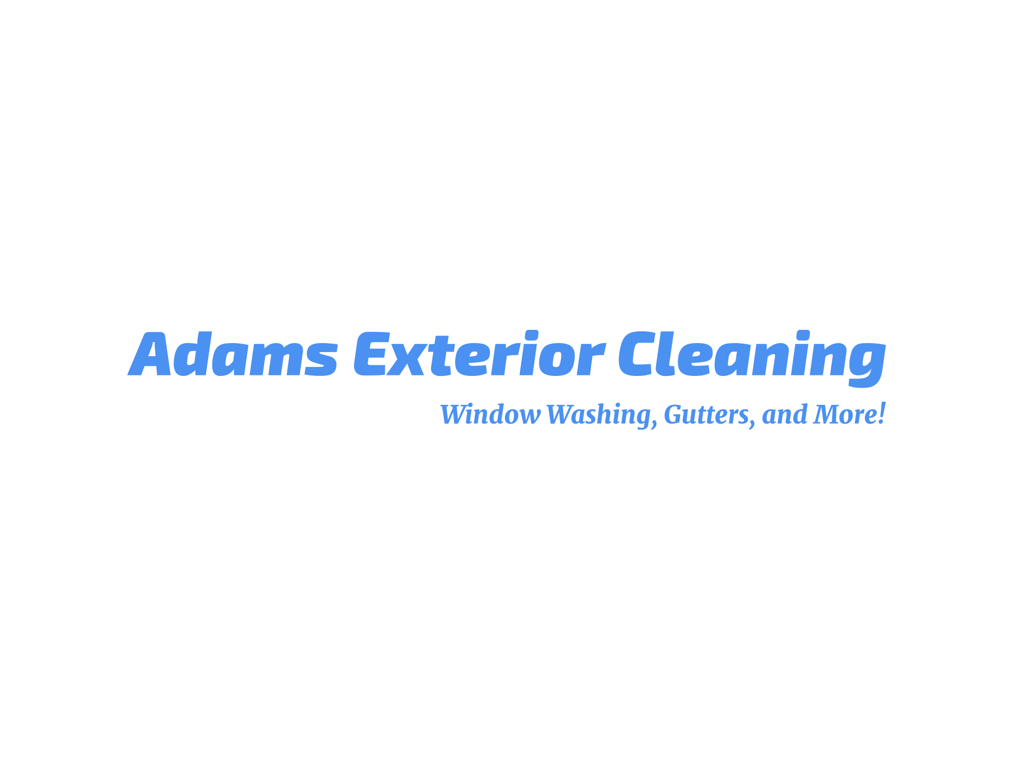 Avatar for Adams Exterior Cleaning