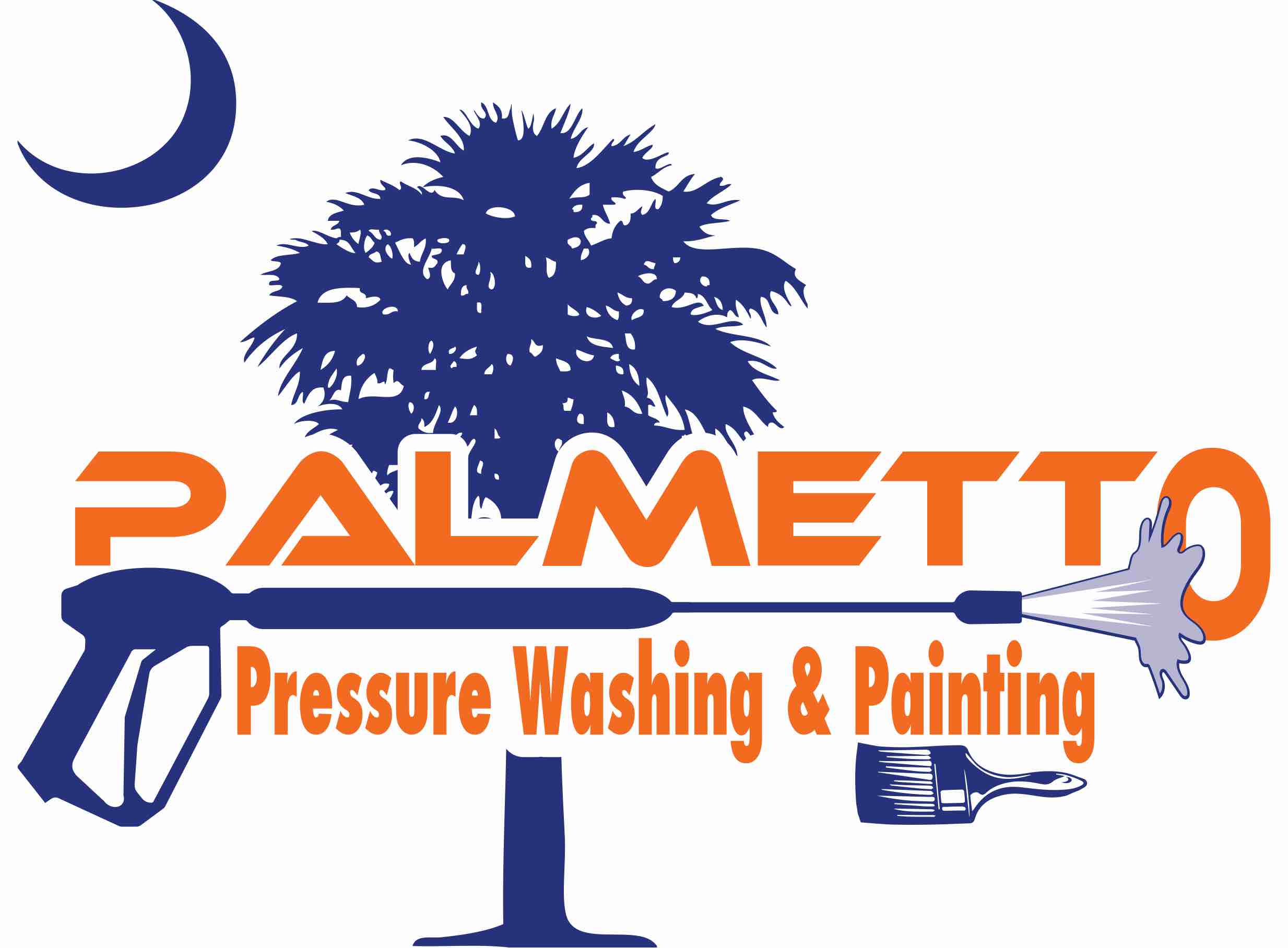 Logo for Palmetto Pressure Washing & Painting