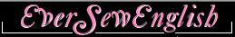 Logo for EverSewEnglish