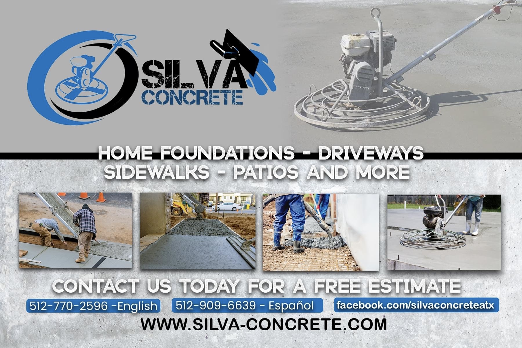 Logo for Silva Concrete