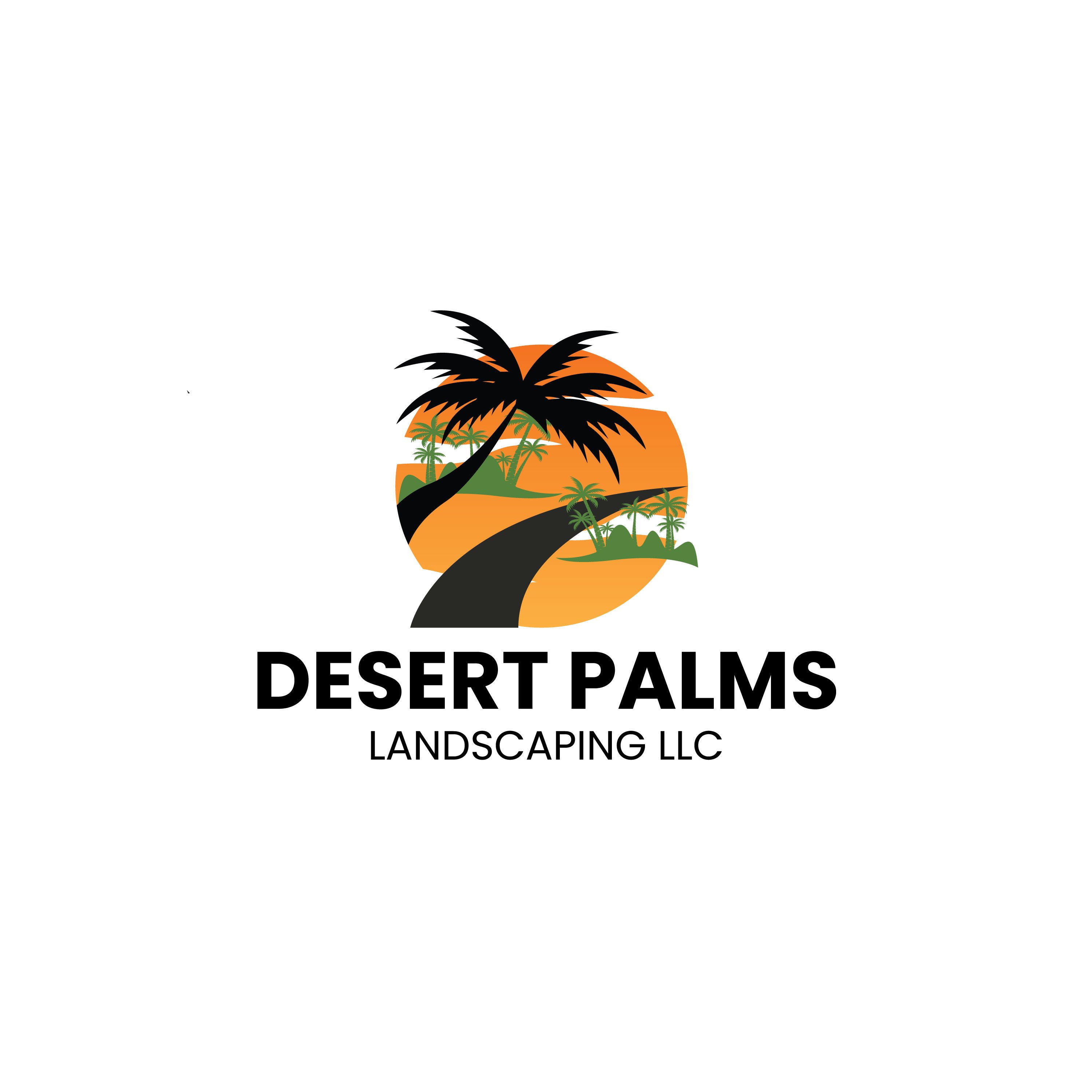 Logo for Desert Palms Landscaping LLC