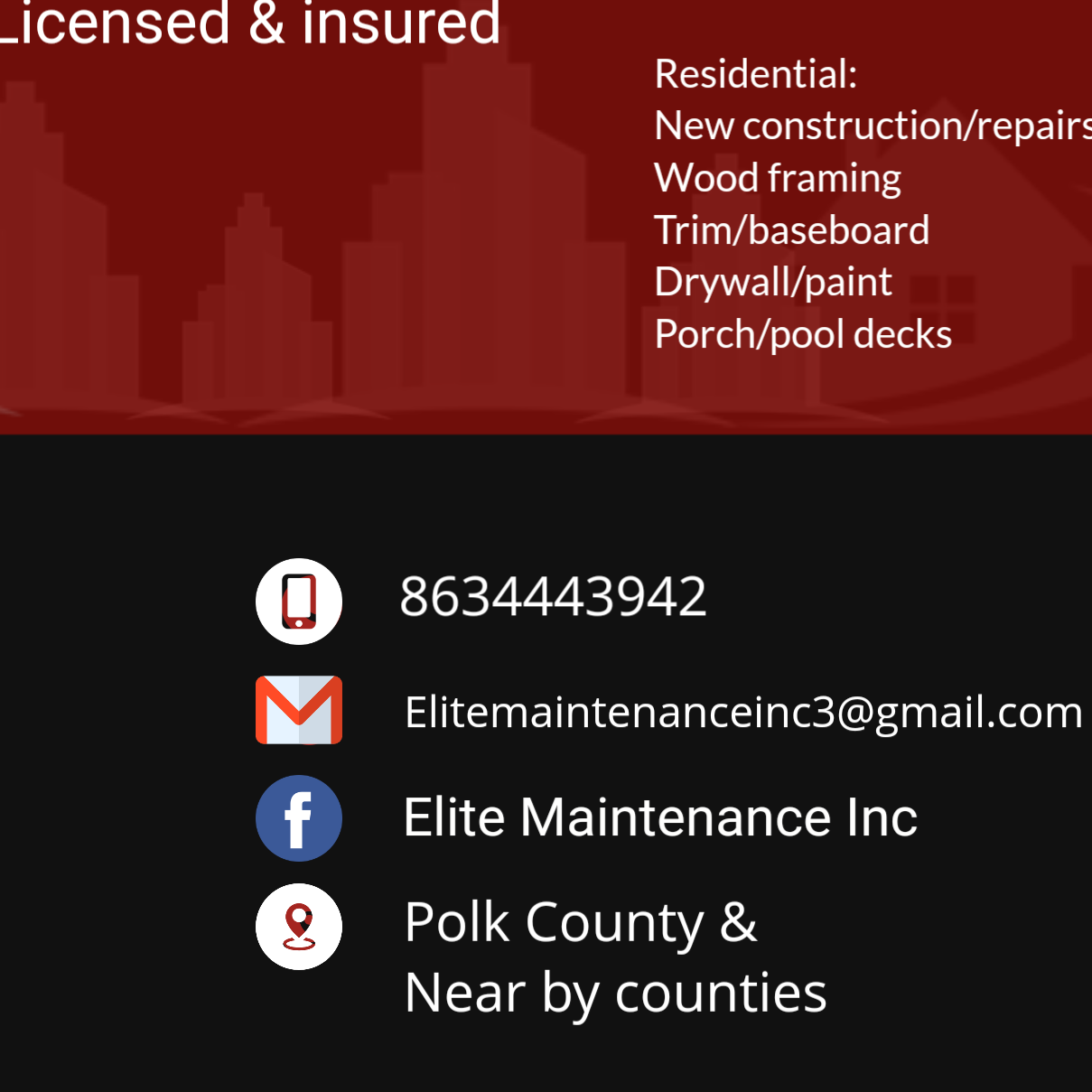 Elite Maintenance Inc logo