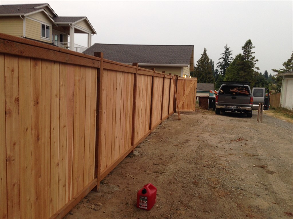 Wood Fencing