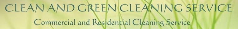Logo for Clean And Green Cleaning Services