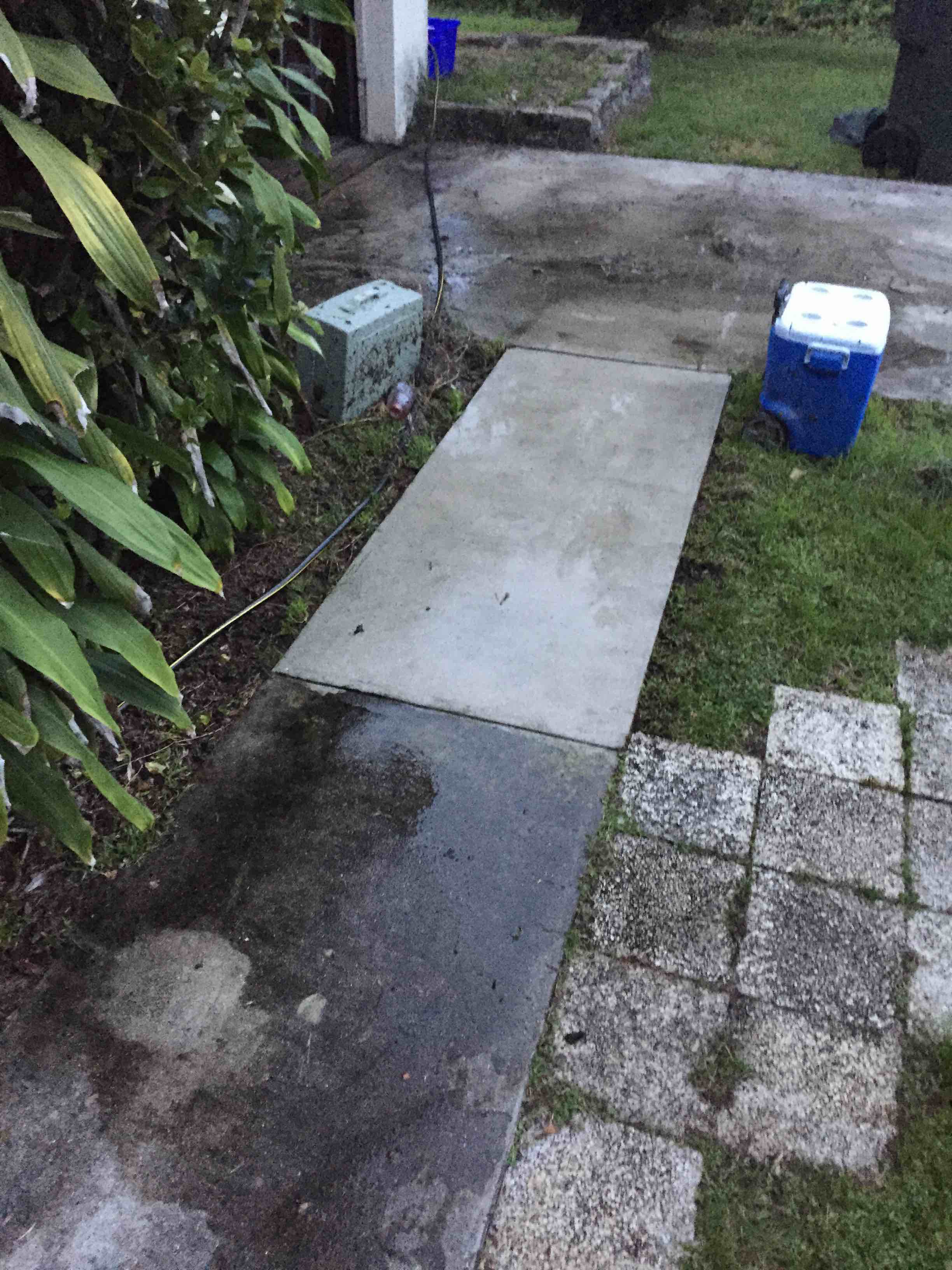 pressure washing