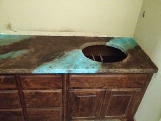 Bathroom Counter