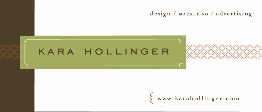 KARA HOLLINGER DESIGN CO. logo