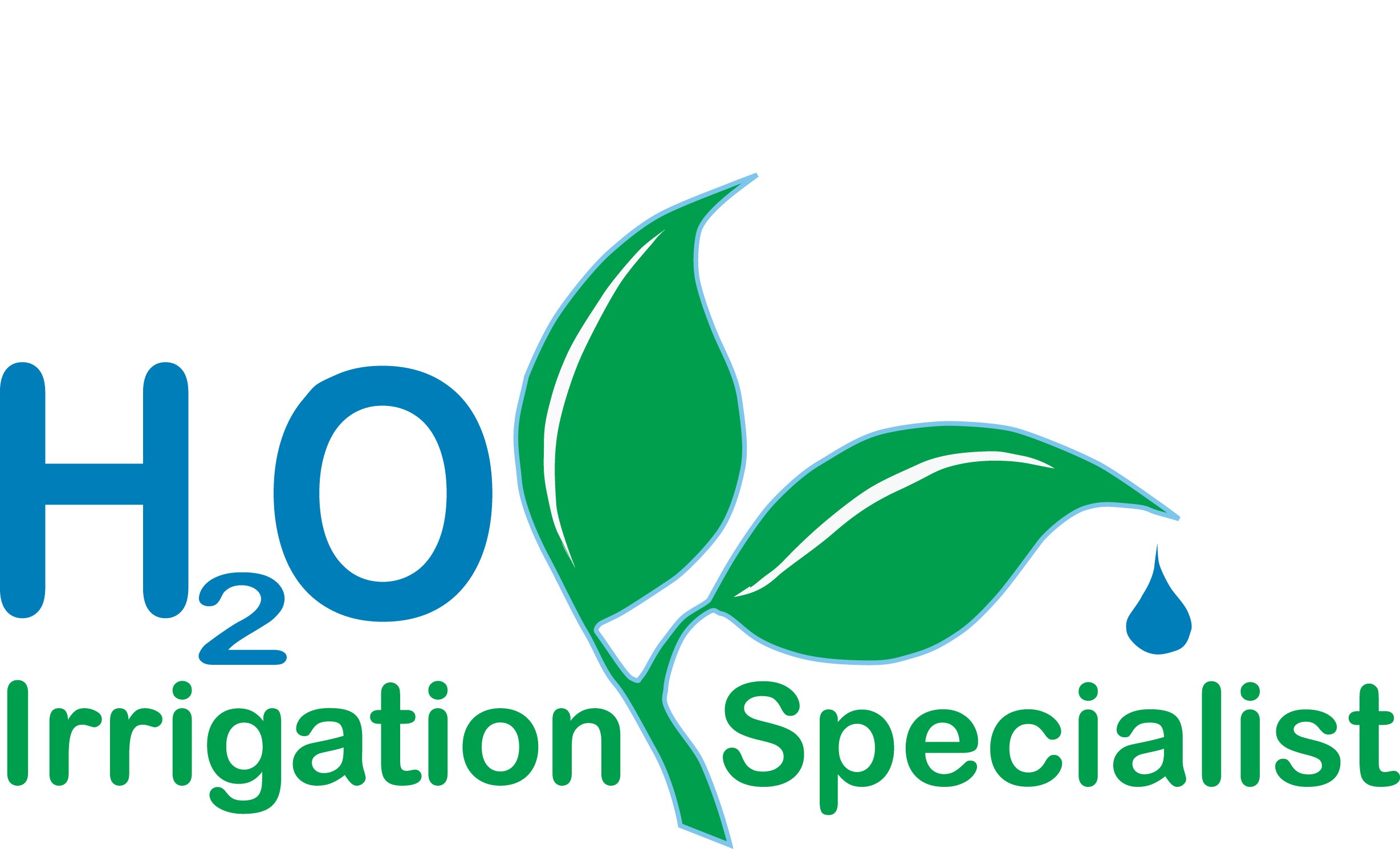 h2o Irrigation logo
