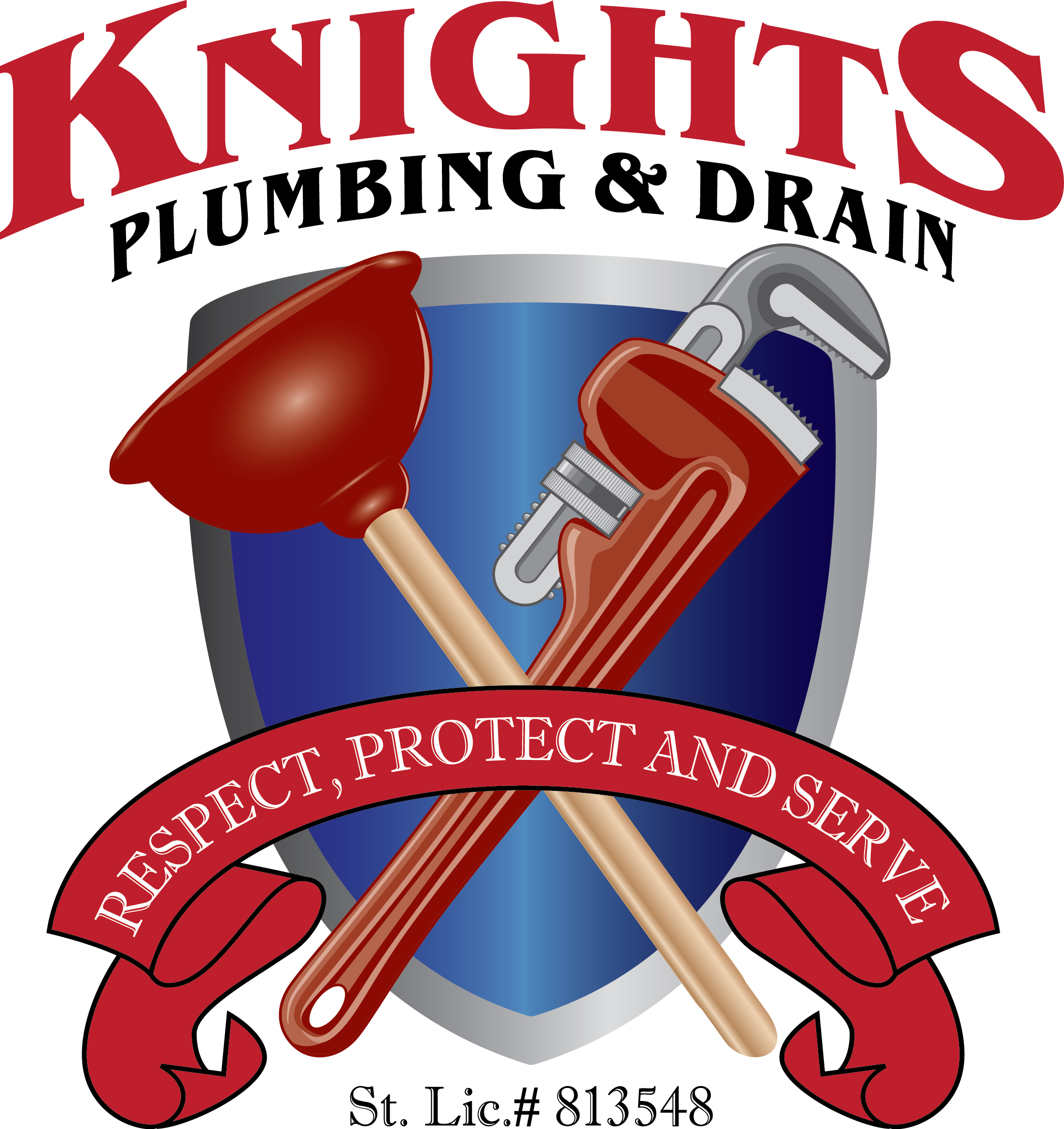 Logo for Knights Plumbing and Drain