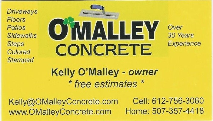 Logo for O'Malley Concrete