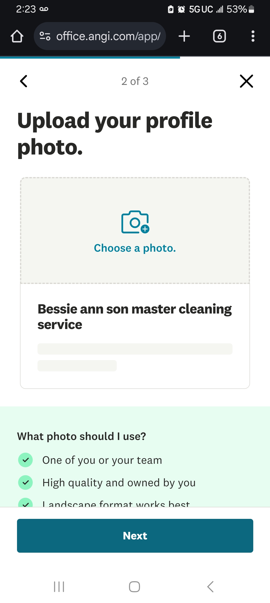 Avatar for Bessie ann son master cleaning service 
