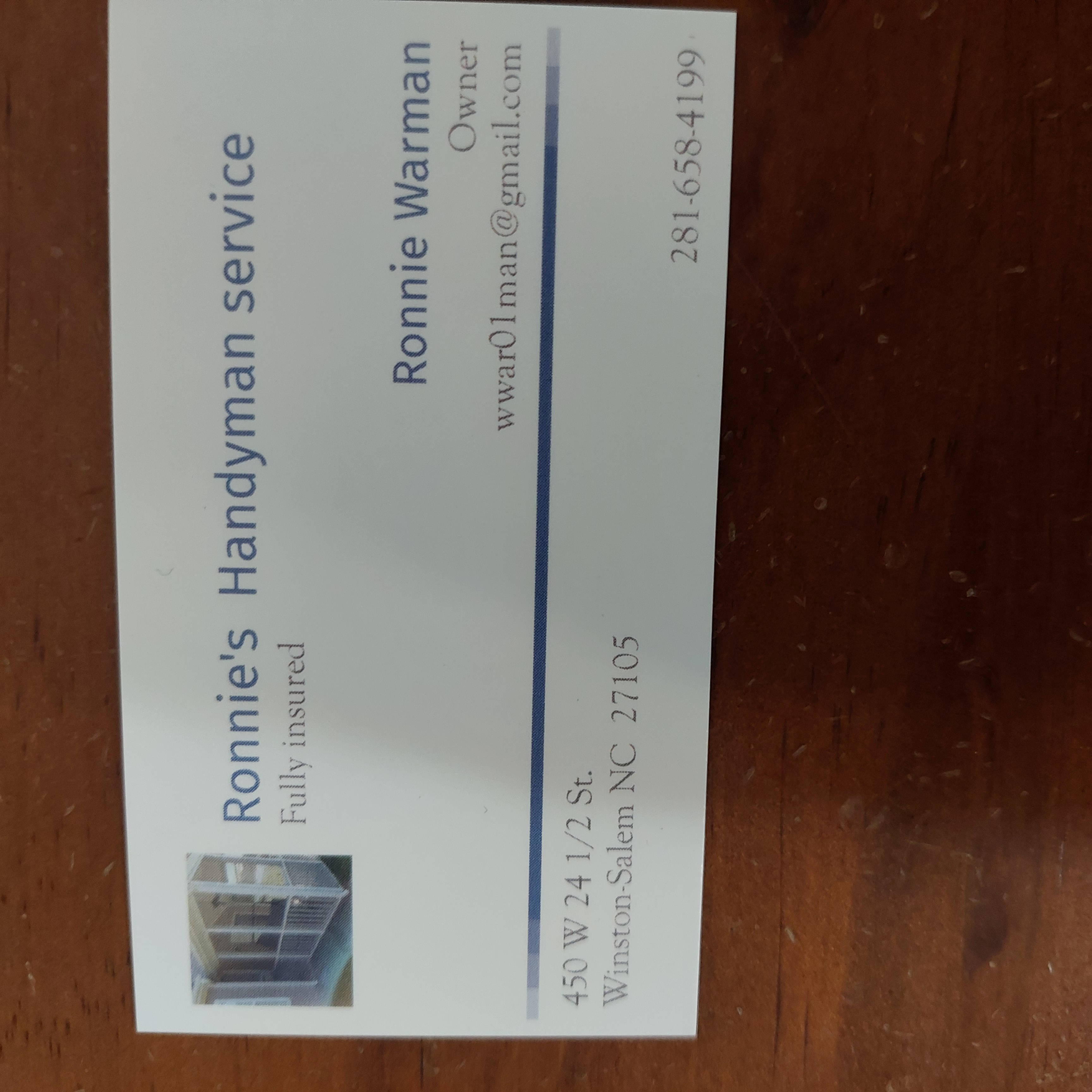 Avatar for Ronnie's Handyman Service