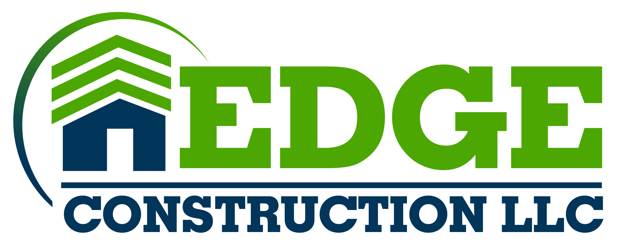 Logo for Edge Construction LLC