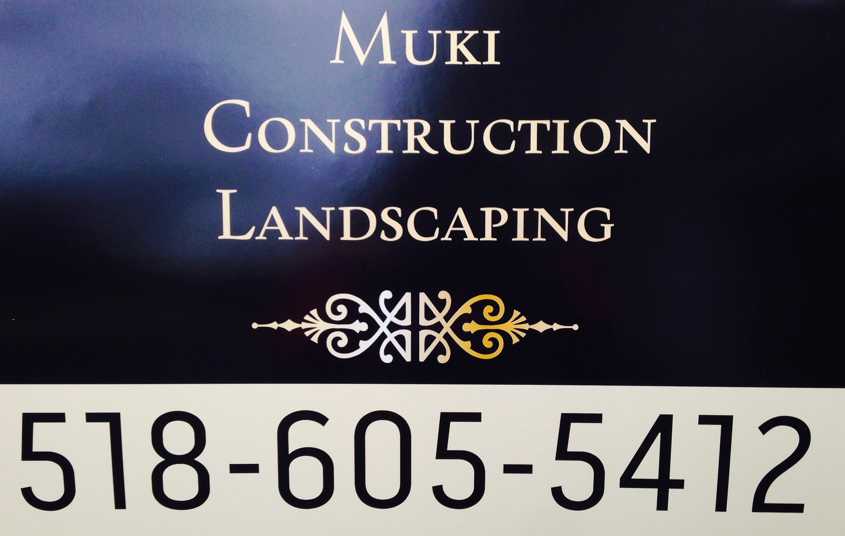 Logo for Muki Construction & Landscaping