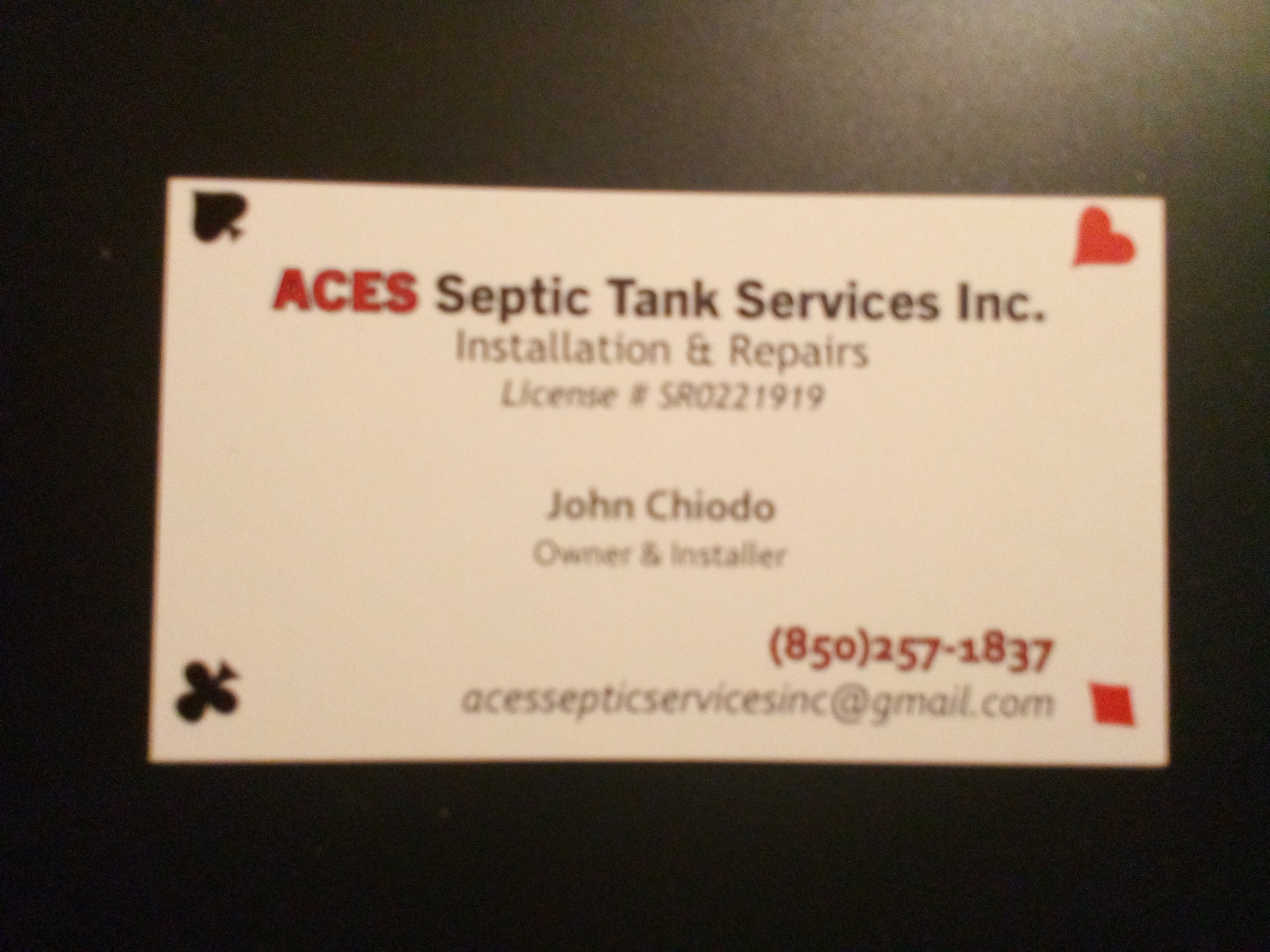 Avatar for Aces Septic Tank Services Inc