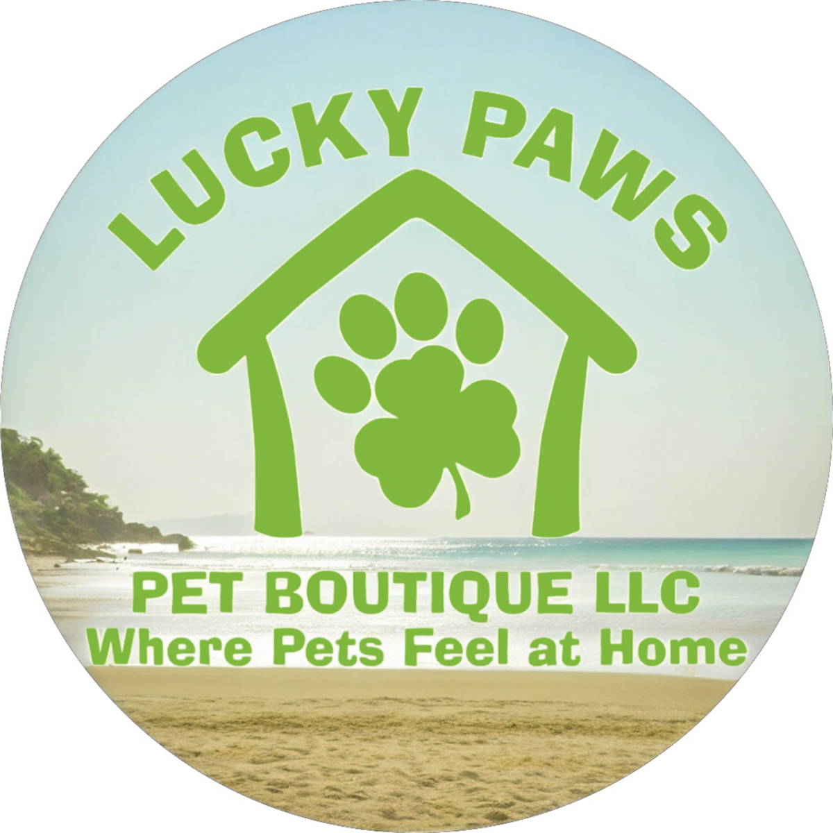 Lucky Paws Pet Boutique, L.L.C. logo