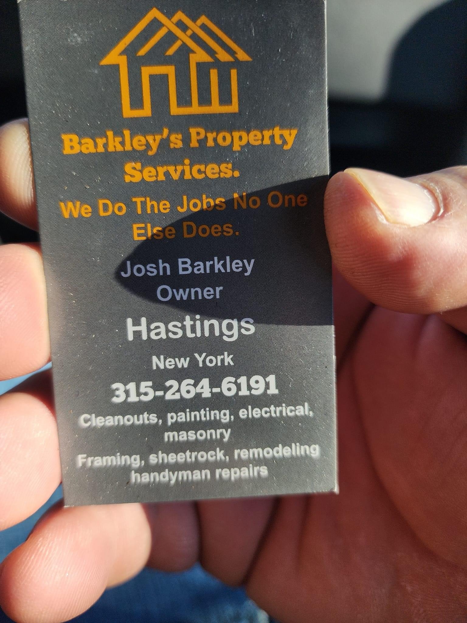 Avatar for Barkleys property service 